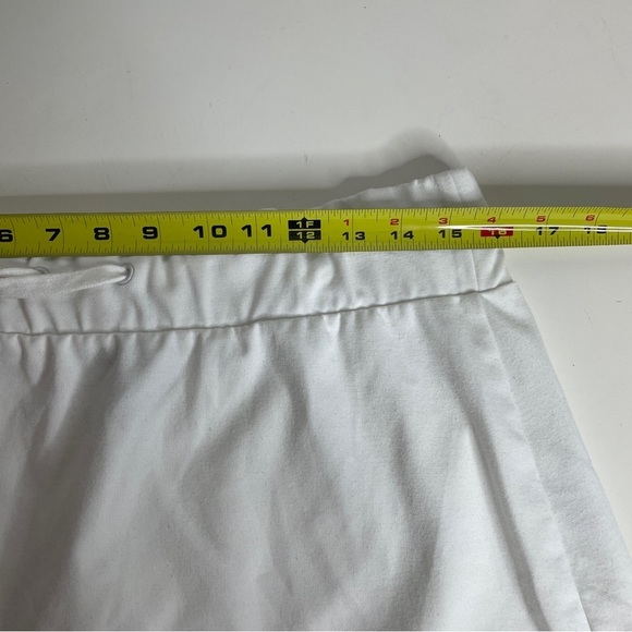 Women's Knit Tennis Mini A-Line Skirt - Wild Fable White Size XL Drawstring - Picture 9 of 11